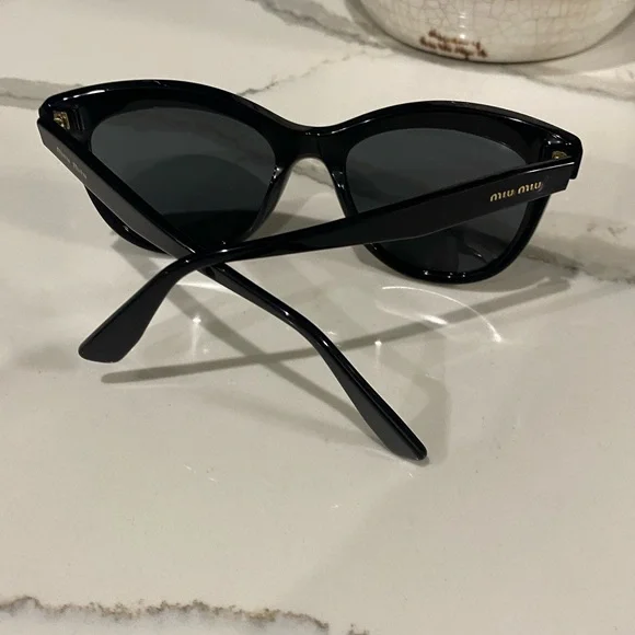 MIU MIU Black Sunglasses - Picture 8 of 12